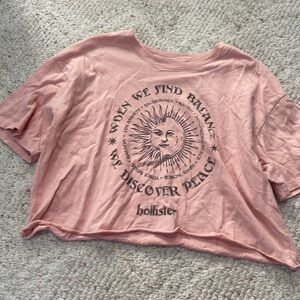 Two women’s cropped shirts